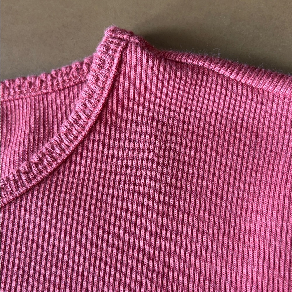 NEW J Crew Ribbed Small Tee - Picture 4 of 8